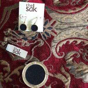 The Sak brand necklace/earrings set